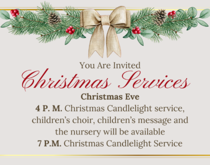 Christmas Services